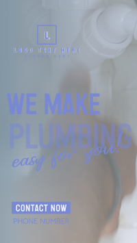 Plumber TikTok Video example 4