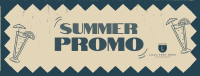 Cafe Summer Promo Facebook Cover