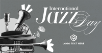 Modern International Jazz Day Facebook Ad