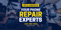 Phone Repair Experts Twitter Post