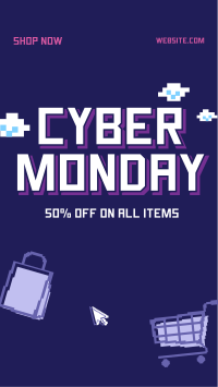 Pixel Cyber Monday Instagram Story