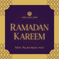Happy Ramadan Kareem Instagram Post Design