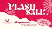 Flash Sale Business Facebook Event Cover