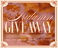 Autumn Giveaway Facebook Post