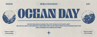 Retro Ocean Day Facebook Cover