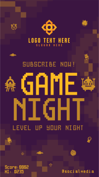 Pixel Gaming Night Instagram Reel