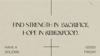 Good Friday Quote Animation