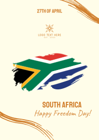 South Africa Freedom Day Poster