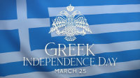 Traditional Greek Independence Day Animation Image Preview
