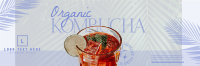 Organic Kombucha Twitter Header