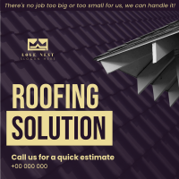 Roofing Solution Instagram Post