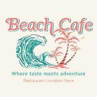 Surfside Coffee Bar Instagram Post Design