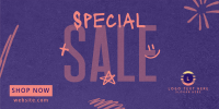 Grunge Special Sale Twitter Post