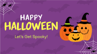 Quirky Halloween Facebook Event Cover Design