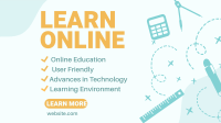 Learning Online Facebook Event Cover