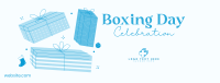 Ho Ho Boxing Day Facebook Cover Image Preview