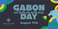 Gabon National Day Twitter Post