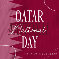 Qatar National Day Greeting Linkedin Post