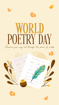 Poetry Creation Day TikTok Video