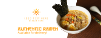 Japanese Ramen Facebook Cover