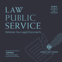 Firm Notary Service Instagram Post