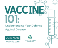 Health Vaccine Webinar Facebook Post