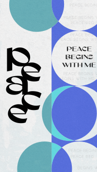 Day of United Nations Peacekeepers Modern Typography Facebook Story