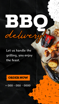 BBQ Delivery Instagram Story Design