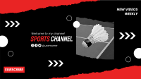 Badminton O’ Clock YouTube Banner