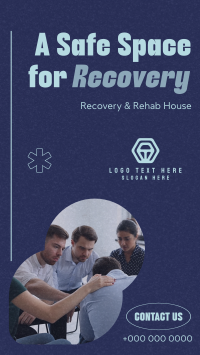 Minimalist Recovery House Facebook Story