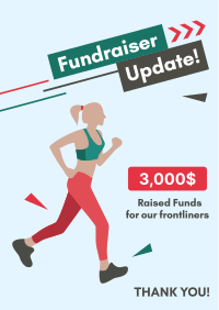 Marathon Fundraiser Update Flyer