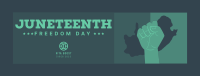 Juneteenth Freedom Celebration Facebook Cover Image Preview