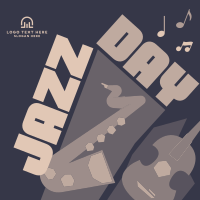 Jazz Instrumental Day Instagram Post