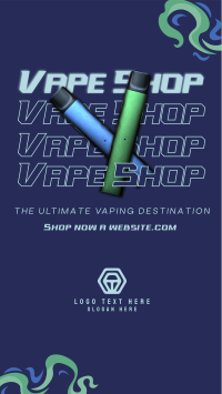 Vaping Elegance Instagram Reel Image Preview