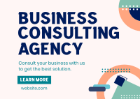 Consulting Business Postcard