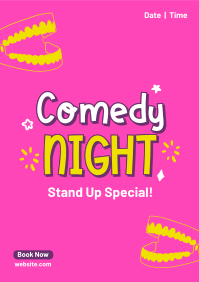 Comedy Night Flyer