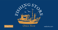 Fishing Store Facebook Ad