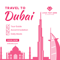Dubai Travel Package Instagram Post