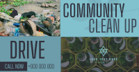 Community Clean Up Drive Facebook Ad