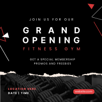 Fitness Gym Grand Opening Instagram Post Image Preview