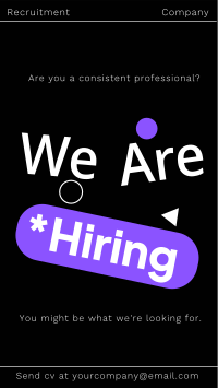 UX Recruitment TikTok Video