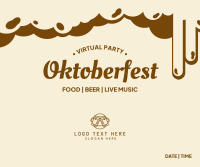 Virtual Oktoberfest Facebook Post