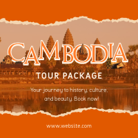 Cambodia Travel Linkedin Post
