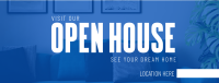 Minimalist Open House Facebook Cover Design