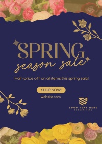 Spring Season Sale Poster