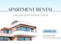 Elegant Real Estate Postcard Image Preview