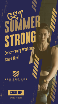 Summer Fitness Workout Instagram Reel