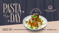 Elegant Pasta Day Animation