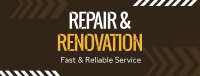 Repair & Renovation Facebook Cover Image Preview