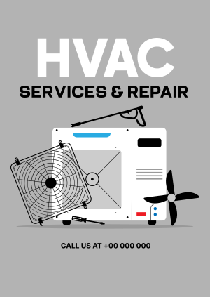 Best HVAC Service Poster Image Preview